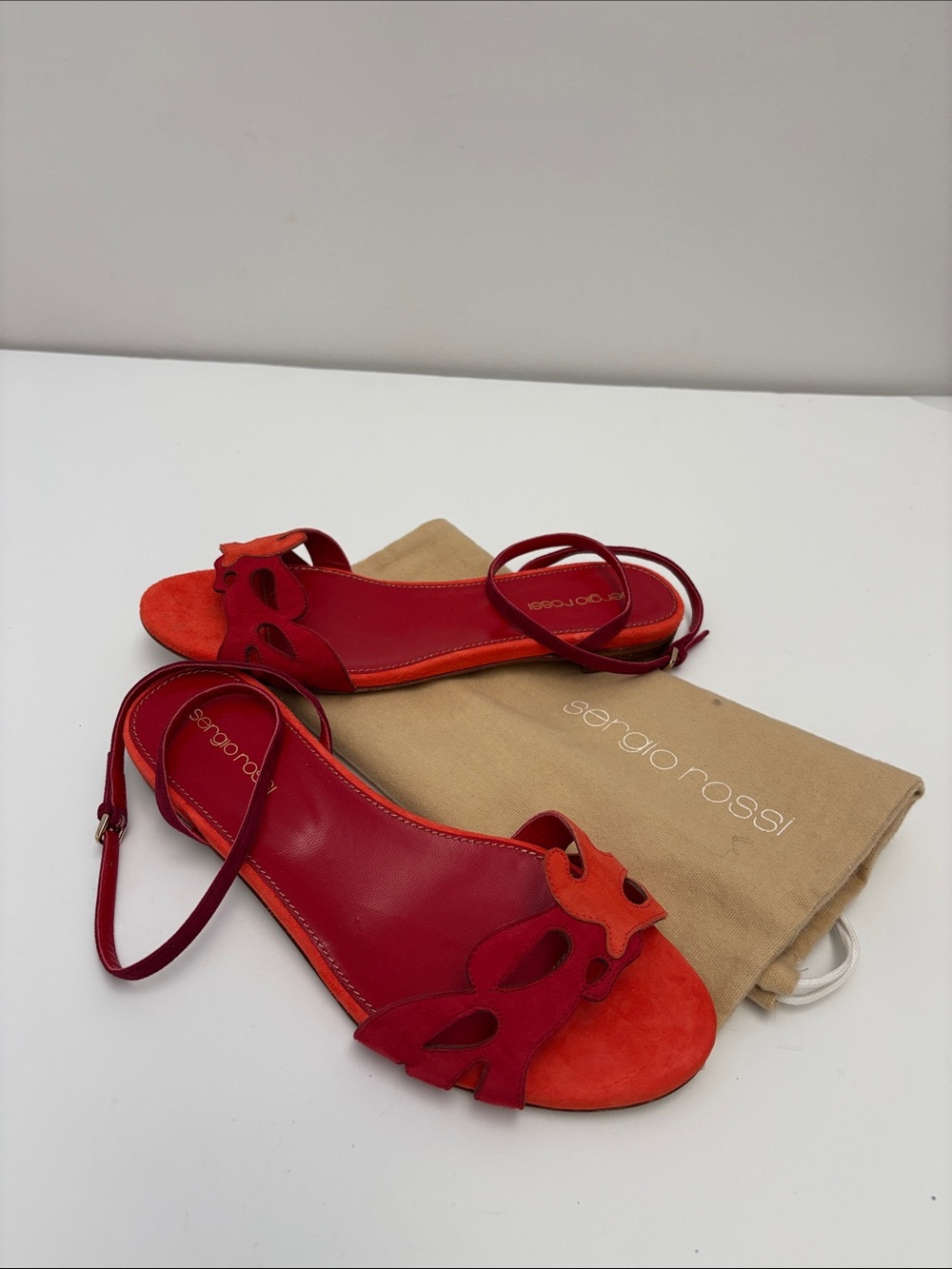 New Sergio Rossi Ankle-Strap Sandals